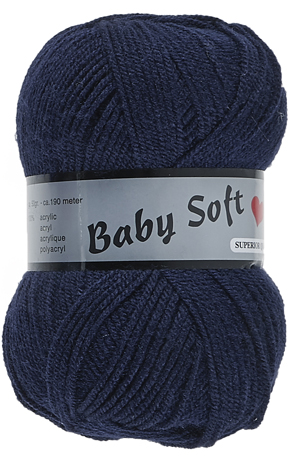 BABY SOFT - 100% Acrylique - Lammy Yarns (sachet de 10 pelotes